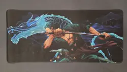 One Piece Card Roronoa Zoro Large mat Gaming Desk Playmat - Image 3