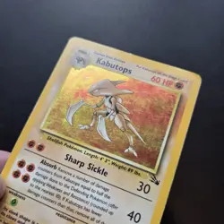 Pokemon Card - Kabutops 9/62 Fossil Holo Rare WOTC Vintage - Image 2