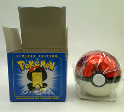 POK'EMON Limited Edition MEWTWO 23K Gold-Plated TRADING CARD in POK'EMON BALL - Image 2
