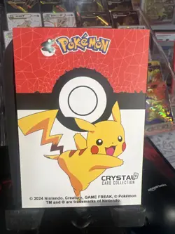 Gastly #92 - Cracked Ice Holo - Crystal Collection 2024 - Pokemon Card - Image 2