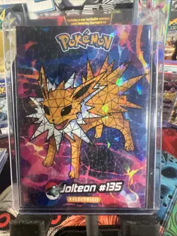 Jolteon #135 - Cracked Ice Holo - Crystal Collection 2024 - Pokemon Card - Image 1