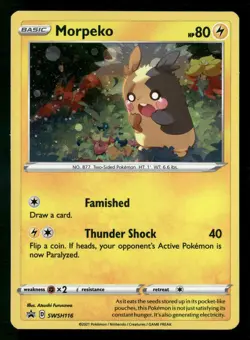 Morpeko - Promo SWSH: Sword & Shield Promo Cards SWSH116 NM - Image 1