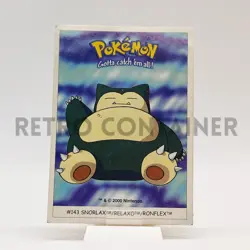NINTENDO POKEMON Dunkin Boomer Trading Cards - 143 Snorlax - Image 1