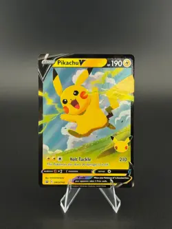 Pikachu V Promo SWSH: Sword & Shield Promo Cards SWSH143 LP - Image 1