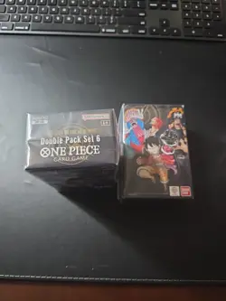 One Piece DP-06 Card Game Double Pack Set 6 Emperors Booster (X2) Boxes Sealed - Image 2