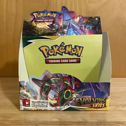 EMPTY - Pokemon TCG Sword & Shield Evolving Skies Booster Box. No cards/packs - Image 1