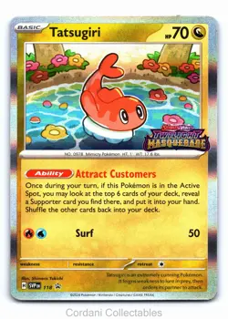 Tatsugiri SVP118 - SV Black Star Promo - Pokemon Card - Near Mint - Image 1