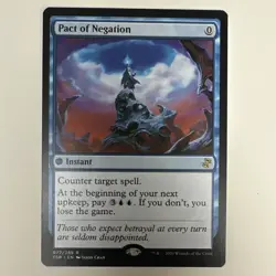 MTG Magic the Gathering Pact of Negation (77/429) Time Spiral Remastered NM - Image 1