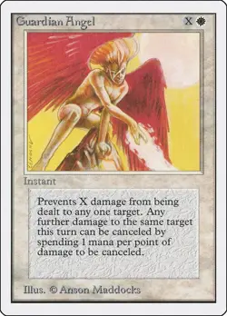 Guardian Angel~~MP~Unlimited~MTG - Image 1