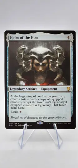 Magic: The Gathering Dominaria Helm of the Host #217/269 Non Foil - Image 1
