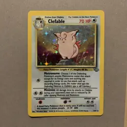 Pokemon Clefable Holo Rare 1/64 - Jungle WOTC Set NM / LP - Image 1