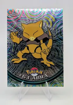 2000 Topps Chrome Pokemon: Abra #63 - NM - Image 1