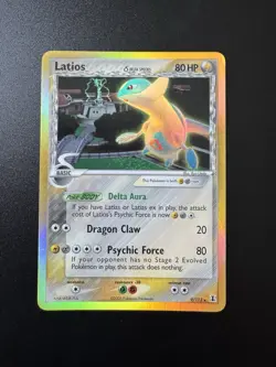 Pokemon Latios EX Delta Species Holo Rare 80HP 9/113 Basic 2005 - Image 1