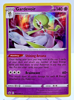 Gardevoir 61/198 - Holo Rare Pokemon Card – Chilling Reign – Near Mint - Image 1