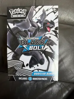 Pokemon TCG Scarlet & Violet Black Bolt Booster Bundle - NEW Factory SEALED - Image 1