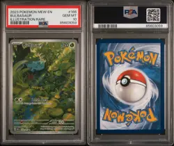 Pokemon SV 151 EN PSA 10 SIR/IR Complete Starter & Evolutions 9 Card Set - Image 3