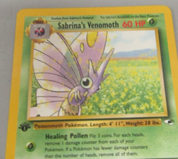 Pokemon TCG Sabrina's Venomoth Gym Heroes 34/132 1st Edition Card - Image 5