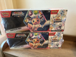 2x Sam’s Club Pokemon Prismatic Evolutions Surprise Box & Booster Bundle SEALED - Image 1
