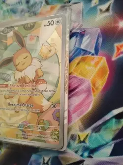 SEALED Pokemon Prismatic Evolutions Eevee SVP 173 Black Star Promo - Image 3