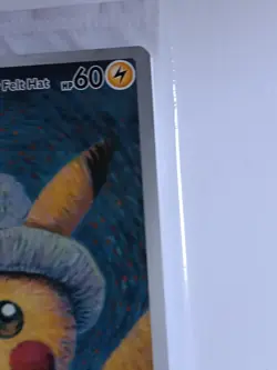 Pokemon x Van Gogh Pikachu with Grey felt hat. Carta promozionale 2023.... - Image 4
