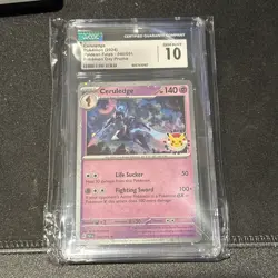 Ceruledge Pokemon Day Promo 2024 COSMOS HOLO CGC 10 - Image 1