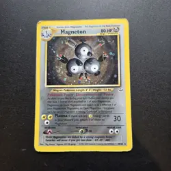 Pokemon Card - Magneton 10/64 Neo Revelation Holo Rare WOTC Vintage - Image 1