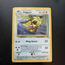 Pokemon Card - Pidgeot 8/64 Jungle Set Holo Rare WOTC Vintage 1999 - Image 1