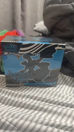 Pokemon Scarlet & Violet Black Bolt Elite Trainer Box Zekrom Thundurus TCG - Image 1