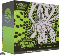 Pokemon x2 Perfect Order Pokemon Center ETB Preorder- Shipped from 28/03-30/03 ✅ - Image 1