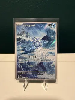 Pokemon TCG Cryogonal 111/086 Sv: Black Bolt Illustration Rare Holo 90 HP Icicle - Image 1