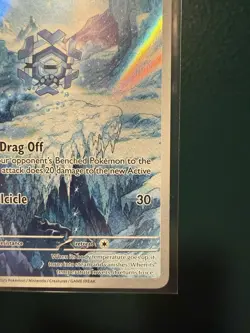 Pokemon TCG Cryogonal 111/086 Sv: Black Bolt Illustration Rare Holo 90 HP Icicle - Image 4