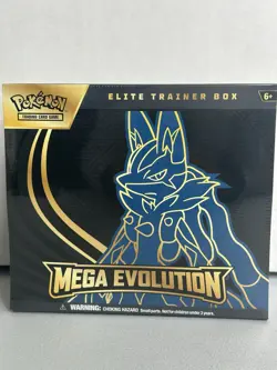 Pokemon Mega Evolution Elite Trainer Box ETB Set of 2 Sealed Gardevoir & Lucario - Image 2