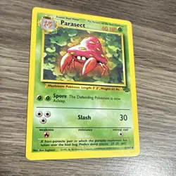 Pokemon TCG Parasect Jungle 41/64 60 HP Uncommon Regular 1999 - Image 1