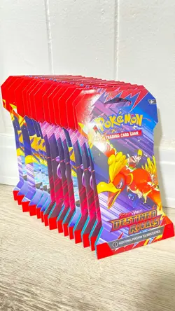 Pokemon TCG: Scarlet & Violet - Destined Rivals Sleeved Booster Pack - Lot Of 16 - Image 1