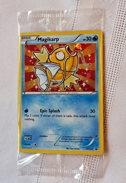 Magikarp XY143 Xy Promos Holo 2016 Pokemon XY Black Star Sealed and NM/Mint Cond - Image 1