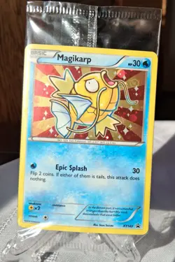 Magikarp XY143 Xy Promos Holo 2016 Pokemon XY Black Star Sealed and NM/Mint Cond - Image 4