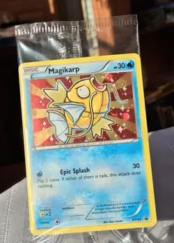 Magikarp XY143 Xy Promos Holo 2016 Pokemon XY Black Star Sealed and NM/Mint Cond - Image 5