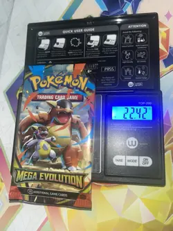 (HEAVY) 22.42g Pokemon TCG Mega Evolution Booster Pack (SEALED)✅ - Image 1
