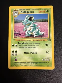 Pokemon TCG Nidoqueen Jungle 23/64 Unlimited Rare - Image 1