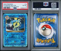 Gyarados 2002 Pokemon Legendary #12 Reverse Holo PSA 6 - Image 3