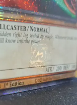 Right Leg of the Forbidden One Quarter Century SR - NM 1st Ed MP24-EN002 Yugioh - Image 2