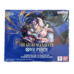 Bandai One Piece Card Game The Azure Sea's Seven English Booster Box NEW SEALED - Image 1