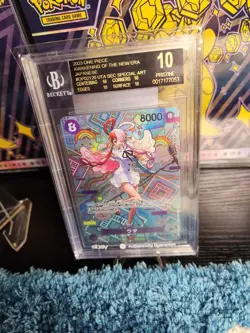 BGS 10 Black Label One Piece Uta SEC Special Art OP02 Awakening New Era JPN - Image 1