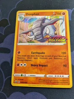 Donphan SWSH067 Pokemon Card Sword Shield Vivid Voltage Stamp Pokemon TCG NM - Image 3