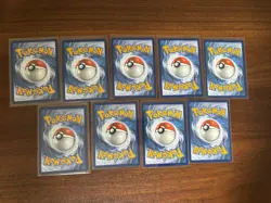 Pokemon TCG 9 EX Card Lot Mixed Holo - NM - Image 2