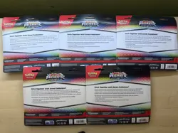 Pokemon TCG Prismatic Evolutions Tech Sticker Collection Blister Set of 5 Sealed - Image 2
