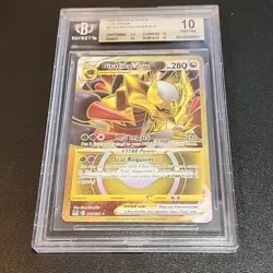 2022 Pokemon Lost Origin Giratina VStar Secret Rare Gold BGS 10 PRISTINE - Image 1