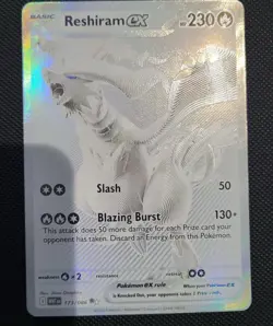 Reshiram EX 173/086 - White Flare - Ultra Rare English Pokemon Card - MINT - Image 1