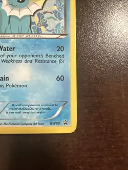 Vaporeon BW89 Pokemon TCG Black & White Promo HP - Image 4