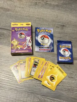 Lot of 4 Pokemon Theme Deck Incomplete Sets No Holos Misty Zap Brushfire Base - Image 3